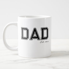 Caneca De Café Grande Presente de Dia dos Pais no aniversário do 'Papai'