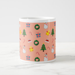 Caneca De Café Grande Presente de Natal