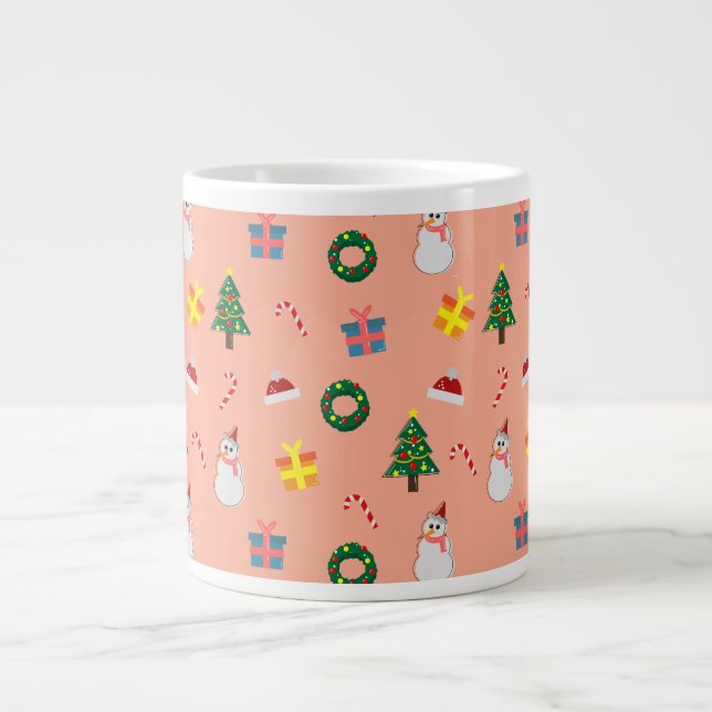 Caneca De Café Grande Presente de Natal  (Frente)