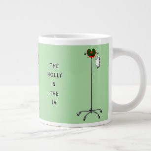 Caneca De Café Grande Presente de Natal Médico