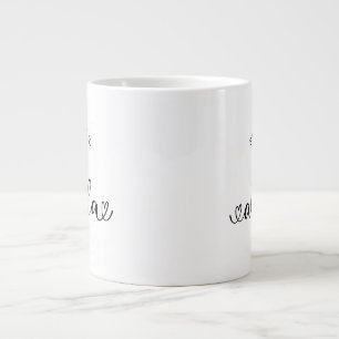 Caneca De Café Grande Presente de Nova Avó Estabelecida Abuela