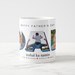 Caneca De Café Grande Presente do Dia dos Pais Filipino Mahal Ka Namin
