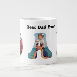 Caneca De Café Grande Presente do Dia dos Pais para o Papai \ Melhor Pai