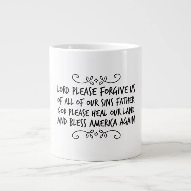Caneca De Café Grande Presente JumboMug (Frente)