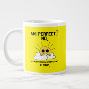 Caneca De Café Grande Presente motivacional sarcástico engraçado