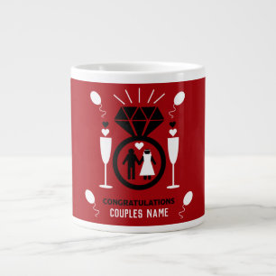 Caneca De Café Grande Presente Original Engraçado de Felicitações de Noi