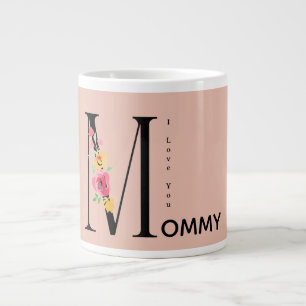 Caneca De Café Grande Presente para a mamãe, Eu amo você Mamãe, Dia das 