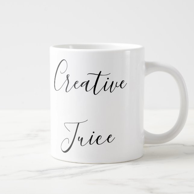 Caneca De Café Grande Presente para Criativos, Estudantes e Artistas 'Su (Direita)