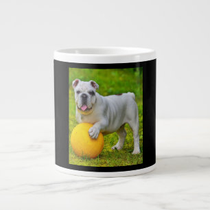 Caneca De Café Grande Presente para Lover-in-touro de Bulldog de Basquet