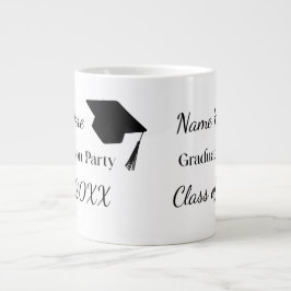 Caneca De Café Grande Presente Personalizado de Formatura Nome Personali