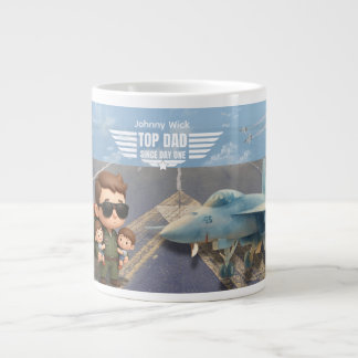 Caneca De Café Grande Presente Personalizado de Melhor Pai para Pai/Pai