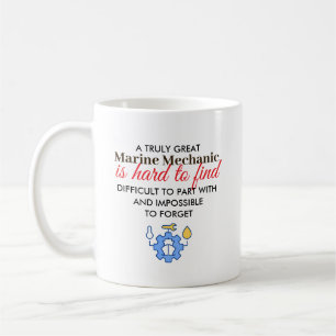 Caneca De Café Grande Presente Personalizado de Nome de Mecânico