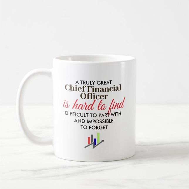 Caneca De Café Grande Presente Personalizado para Diretor Finance (Esquerda)
