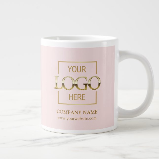 Caneca De Café Grande Presente Personalizado para Funcionários com Logot (Direita)