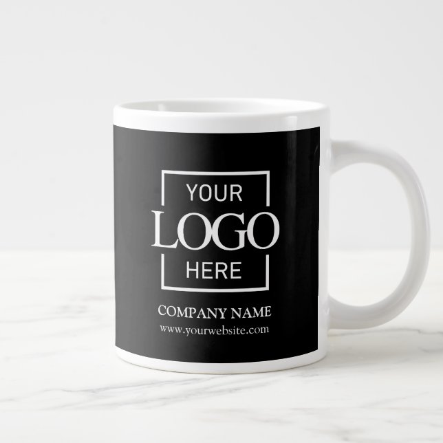 Caneca De Café Grande Presente Personalizado para Funcionários com Logot (Direita)