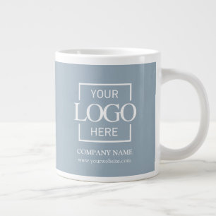 Caneca De Café Grande Presente Personalizado para Funcionários com Logot