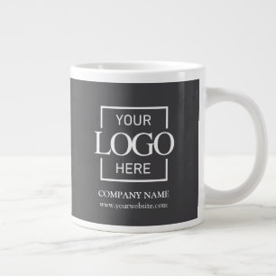 Caneca De Café Grande Presente Personalizado para Funcionários com Logot