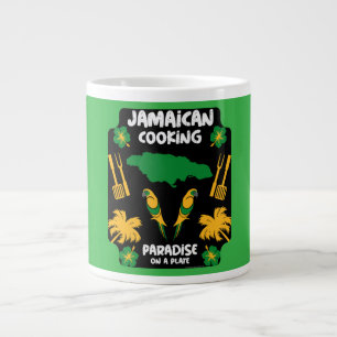 Caneca De Café Grande Presentes de Foodie Cozinhar jamaicano
