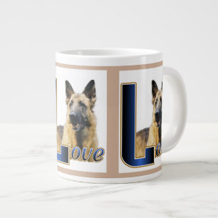 Caneca De Café Grande Presentes de German shepherd