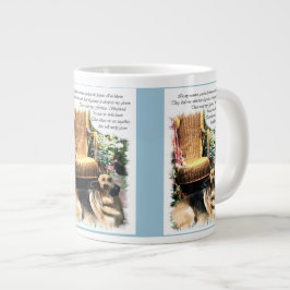Caneca De Café Grande Presentes de german shepherd Amor