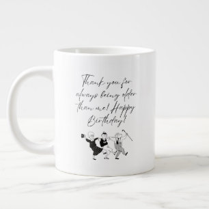Caneca De Café Grande Presentes Divertidos de Aniversário Para Amigos e 