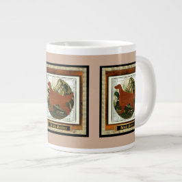 Caneca De Café Grande Presentes Esportivos Irish Setter