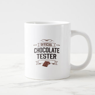 Caneca De Café Grande "Presentes Oficiais de Testador de Chocolate