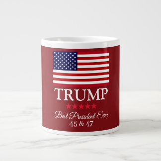 CANECA DE CAFÉ GRANDE PRESIDENT DONALD TRUMP BEST PRESIDENT EVER