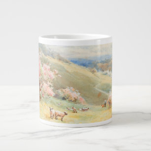Caneca De Café Grande Primavera de Vintage por Joseph Rubens Powell