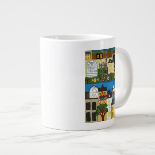 Caneca De Café Grande Primavera em Paris 2006