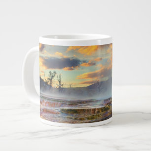 Caneca De Café Grande Primaveras Quentes de Mamute
