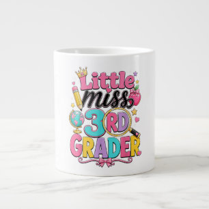 Caneca De Café Grande Primeiro Dia da Terceira Pequena Senhorita do 3º A