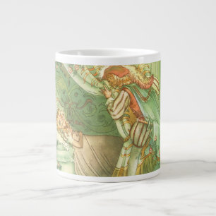 Caneca De Café Grande Princesa da Bela Adormecida, Conto de Fadas Vintag