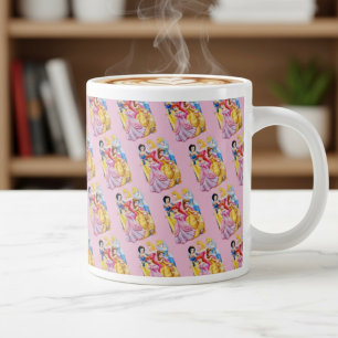 Caneca De Café Grande Princesa Giant Coffee Mug