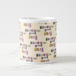 Caneca De Café Grande Priorize a Si Mesmo