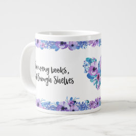 Caneca De Café Grande Problemas de Livro #1 - Muitos Livros