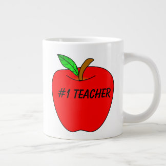 Caneca De Café Grande Professor Personalizado #1 Mug