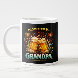 Caneca De Café Grande Promovido a Avô Futuro