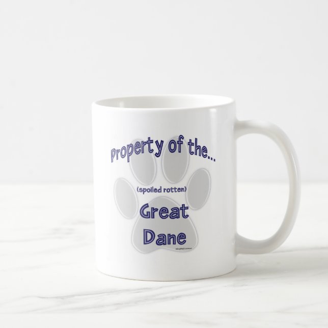 Caneca De Café Grande Propriedade Dane (Direita)
