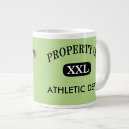Caneca De Café Grande Propriedade de XXL Seu Nome
