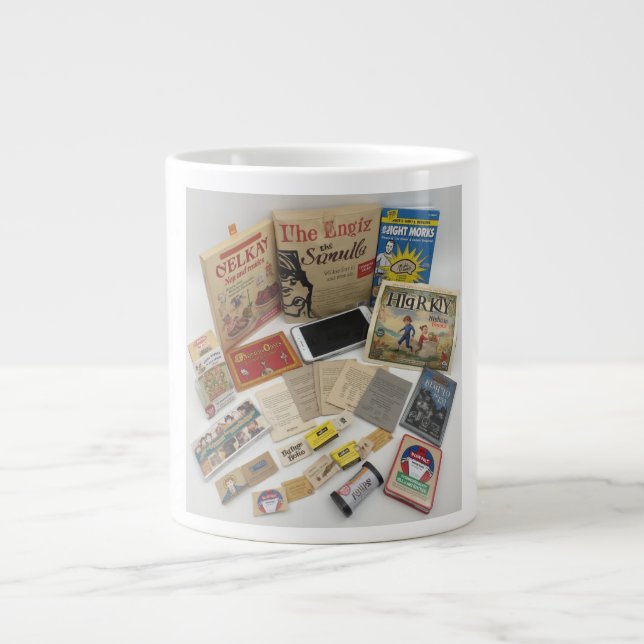 Caneca De Café Grande props Specialty Mug (Frente)