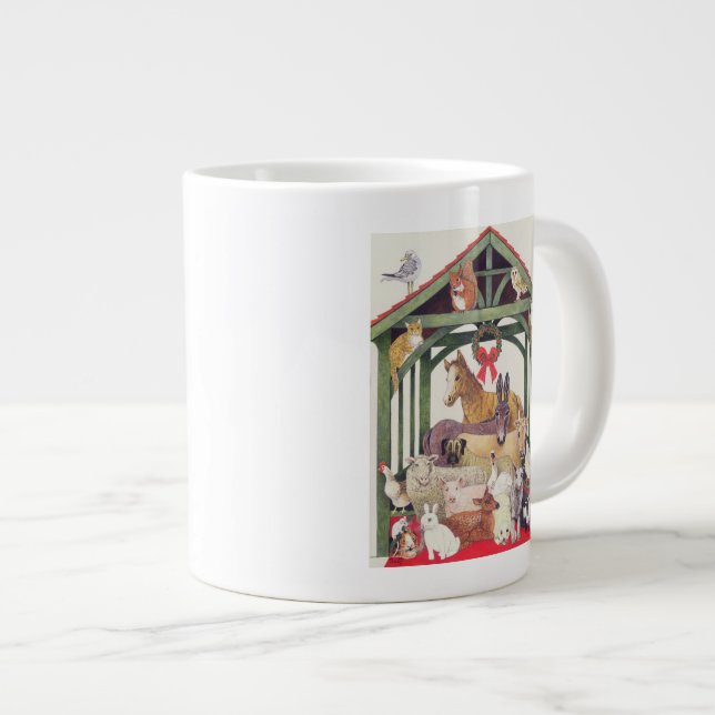 Caneca De Café Grande Protegido (Frente Esquerda)