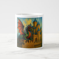 Protetor de Castelo de Dragão Medieval