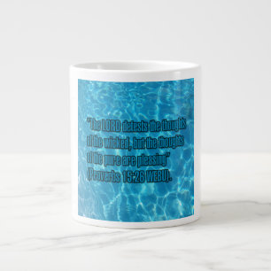 Caneca De Café Grande Provérbios 15:26 WEBU Mug
