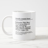 Publicação personalizada Jumbo 20oz Mug