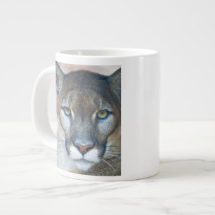 Caneca De Café Grande Puma, leão-da-montanha, pantera-da-flórida, Puma
