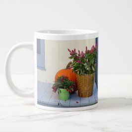 Caneca De Café Grande Pumpkin e Pepper Plant - Martha's Vineyard