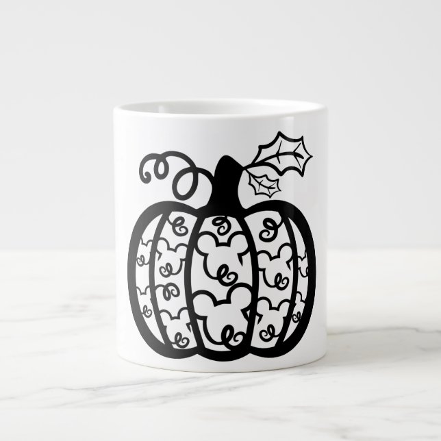 Caneca De Café Grande Pumpkin Fall (Frente)