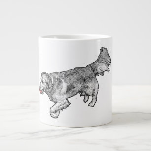 Caneca De Café Grande Pumpkin Glow Pup - Autumn Mug