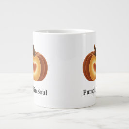 Caneca De Café Grande Pumpkin Soul – Autumn Coffee Mug